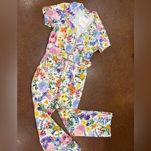 NWT show me your mumu florals pant suit size XL